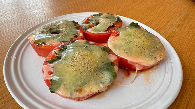 トマトのチーズ焼きのレシピ