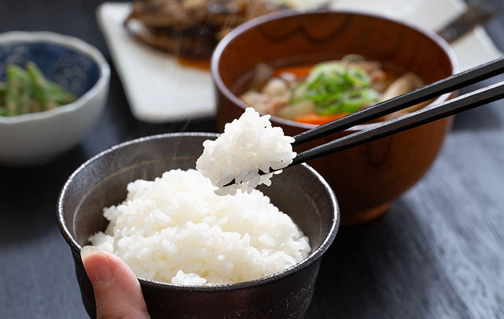 ご飯の写真