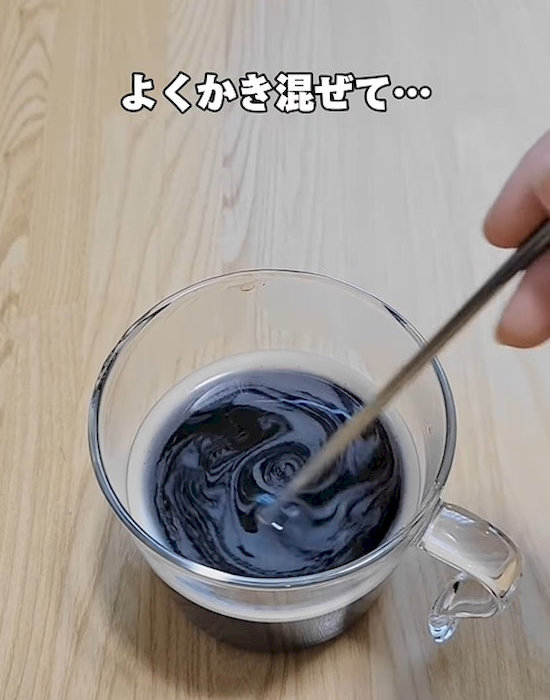 よくかき混ぜる