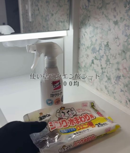 洗面掃除のアイテム