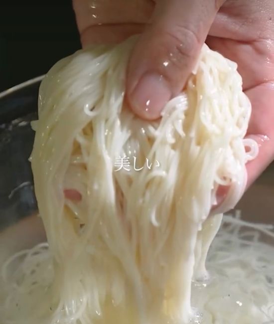 ゆでたそうめん