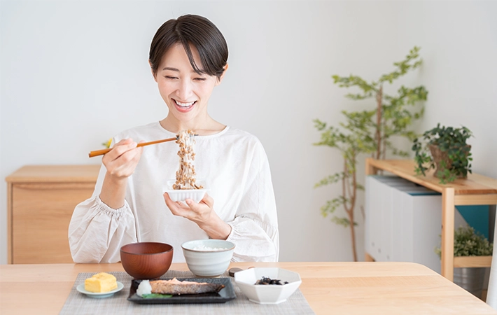 筋トレ時に納豆を食べるタイミング
