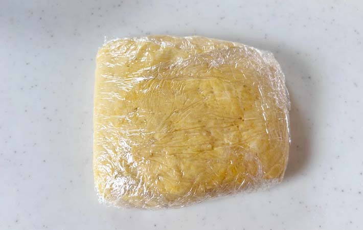 『レンチン簡単クッキー』を作る写真