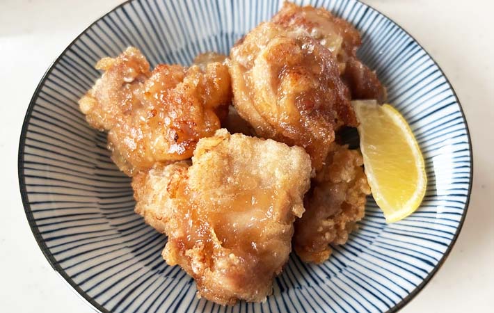 『つゆで漬けるだけから揚げ』の完成写真