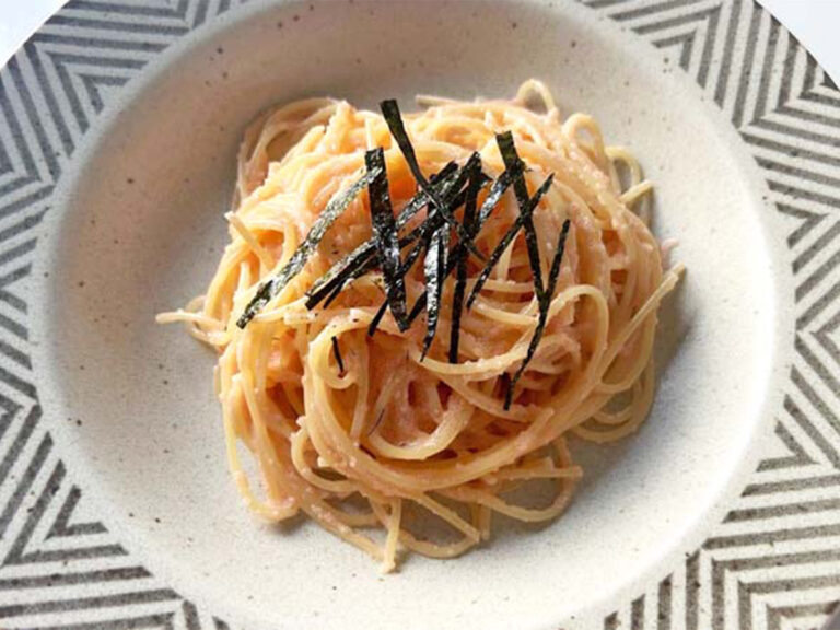 『めんつゆマヨのたらこスパゲティ』の写真