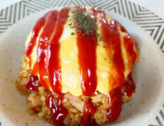 レンチンオムライス