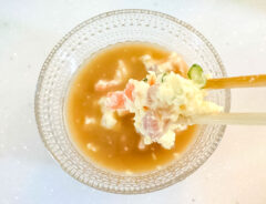『ポテトサラダそうめん』の写真