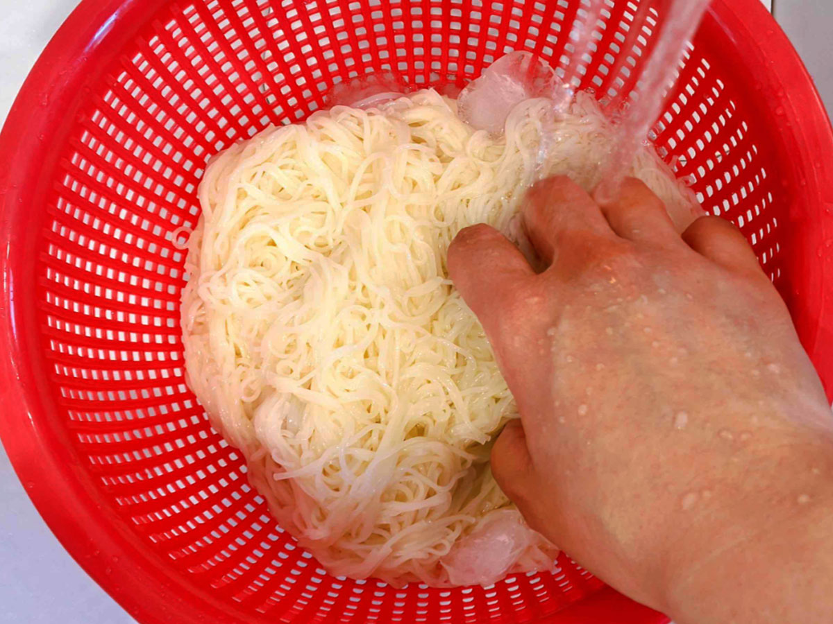 ポテサラそうめん