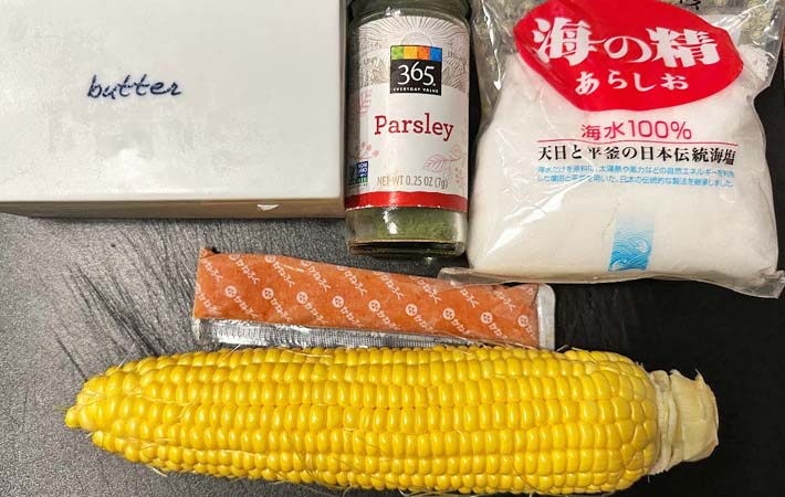 『おつまみ明太コーン』の材料写真