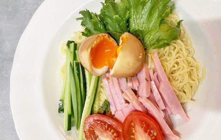 『さっぱりヤンニョム煮卵』の完成写真
