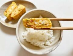 『鮭フレーク入り玉子焼き』の完成写真