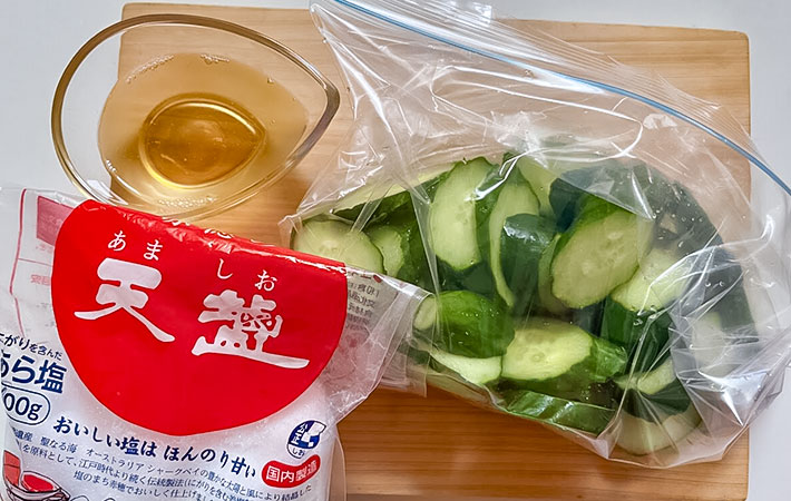 『キュウリのビール漬け』の材料写真