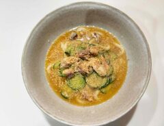 『冷や汁風うどん』の完成写真