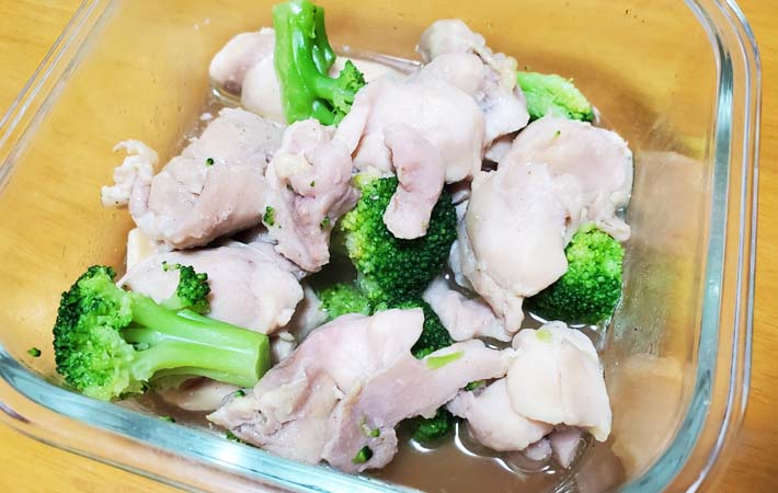 『香味レモン風味チキン』の完成写真
