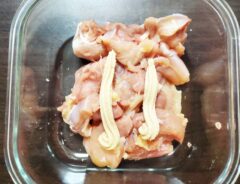 『香味レモン風味チキン』を作る写真