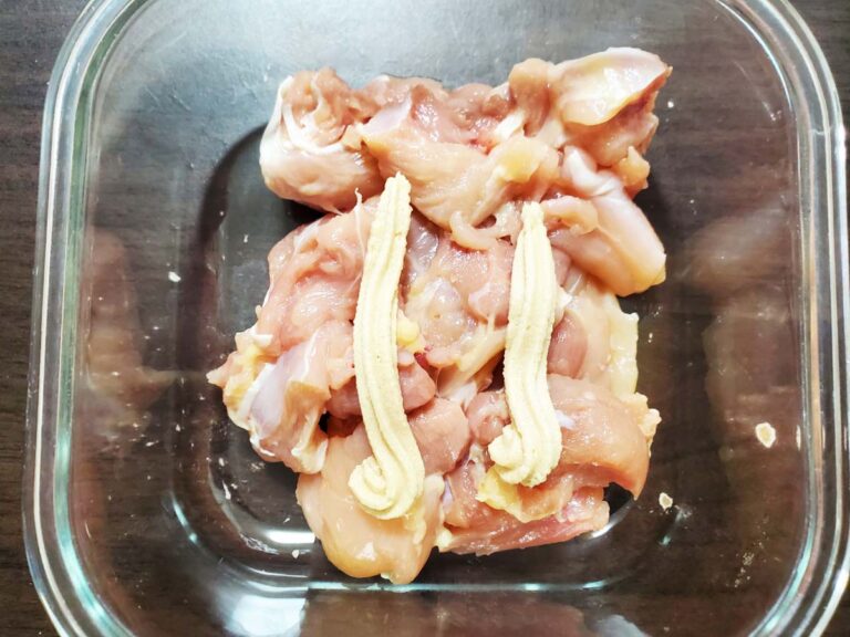 『香味レモン風味チキン』を作る写真