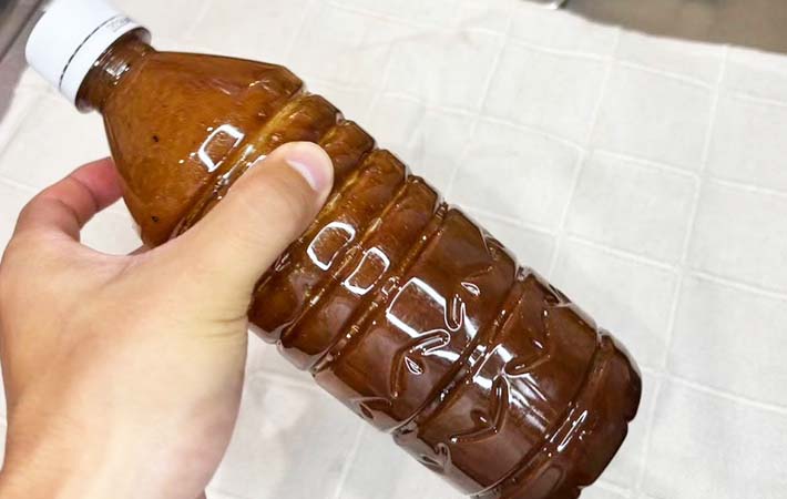 『ダルゴナコーヒー』を作る写真