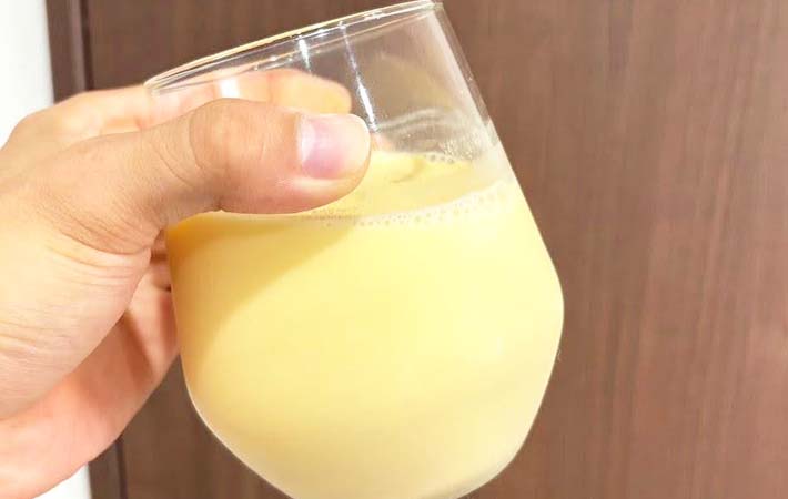 『牛乳オレンジ』の完成写真