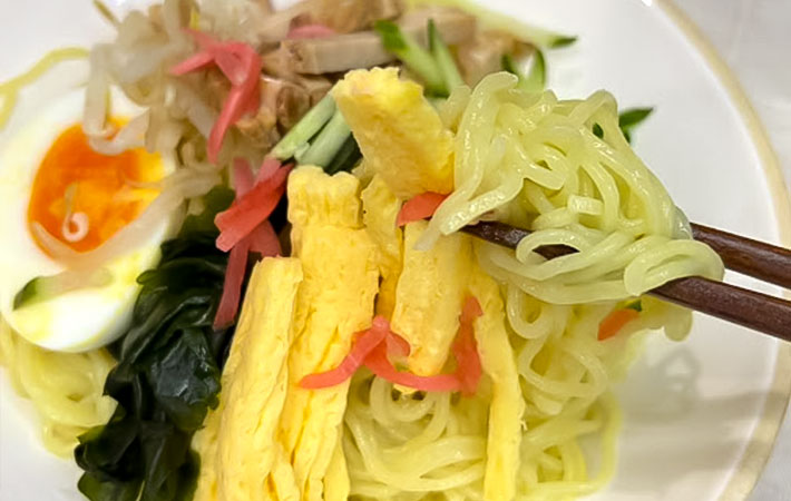 冷やし中華の写真