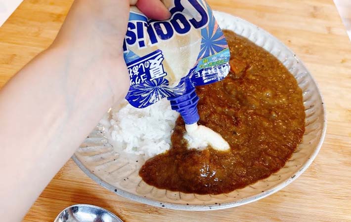 『カレークーリッシュ』を作る写真