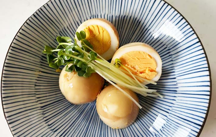 『青じそ味玉』の完成写真