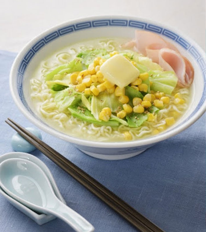 『レンジで！塩バターコーンラーメン』の写真