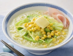 『レンジで！塩バターコーンラーメン』の写真