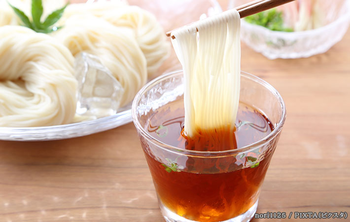 そうめんの写真