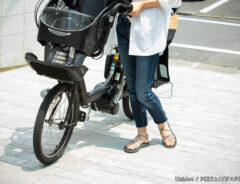 電動アシスト自転車の写真