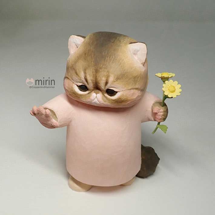 木彫りの作品