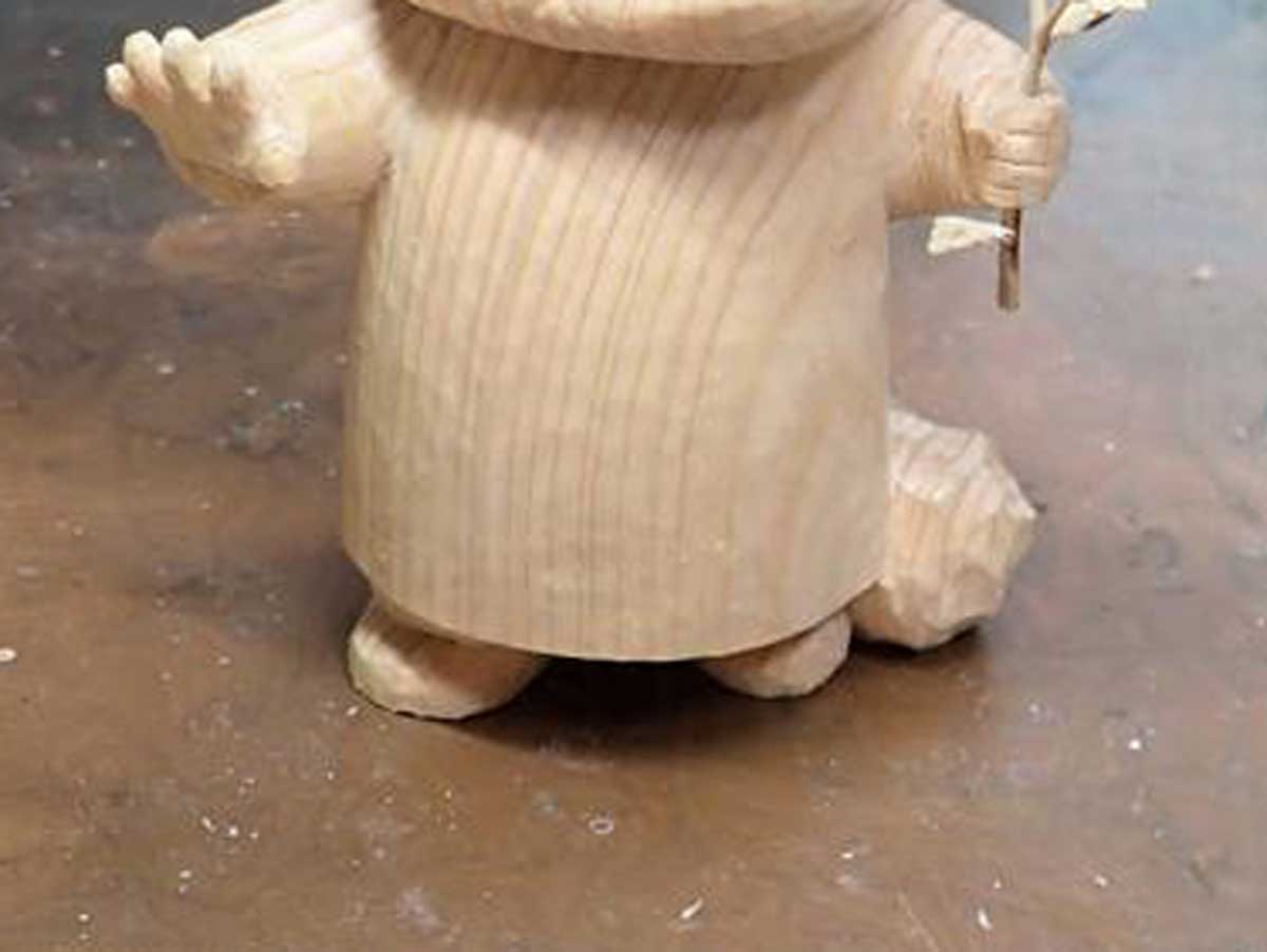 木彫りの作品