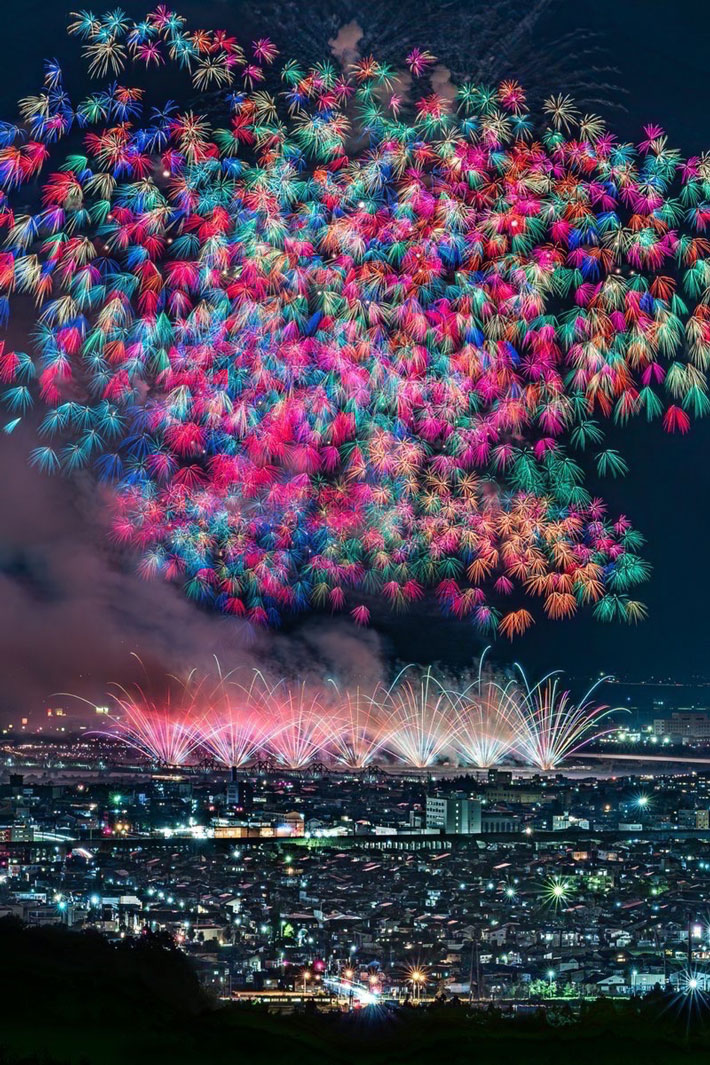 長岡花火の画像