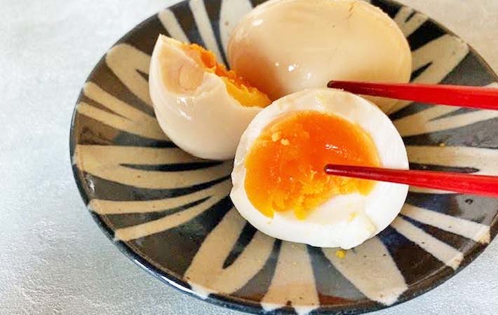 『コンソメ味玉』の完成写真