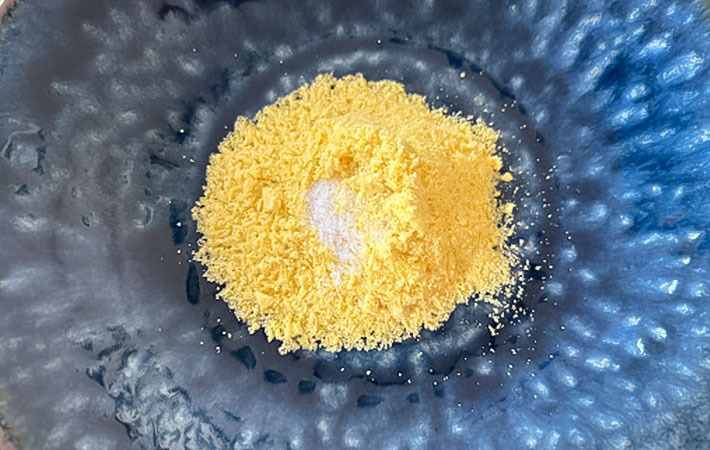 『冷製コーンそうめん』を作る写真