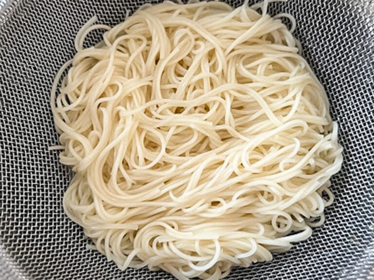 『冷製コーンそうめん』の写真