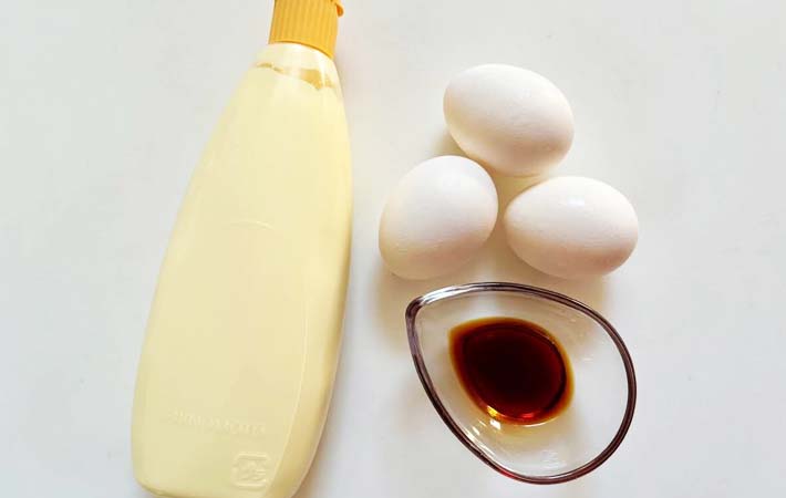 『マヨじょうゆ味玉』の材料写真