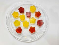 『ジュースで簡単グミ』の完成写真