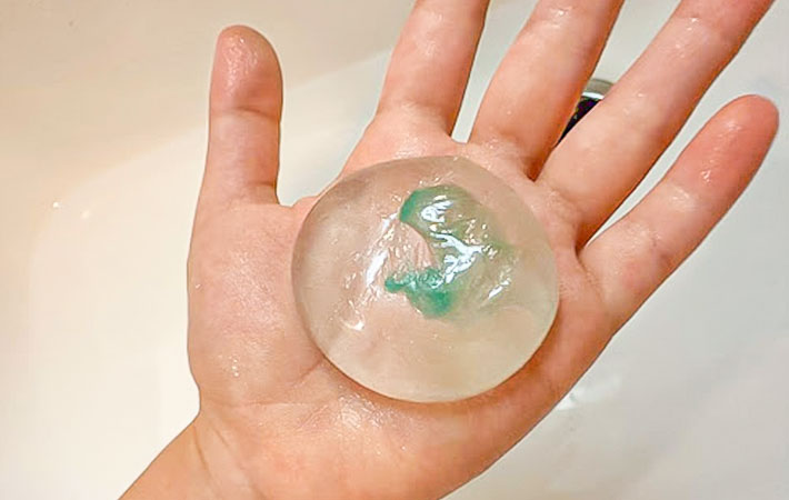 『つかめる水』の写真