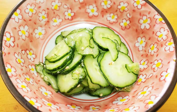 『きゅうりの香味和え』の完成写真 width=
