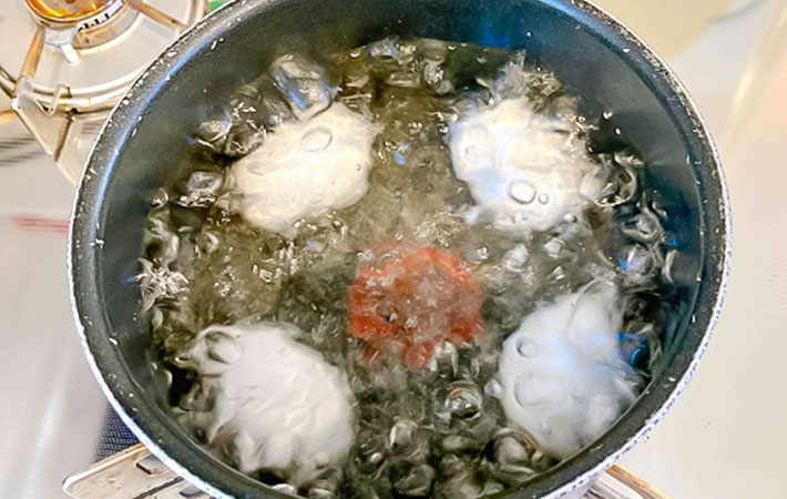 『カンタン酢で作るさっぱり味玉』を作る写真