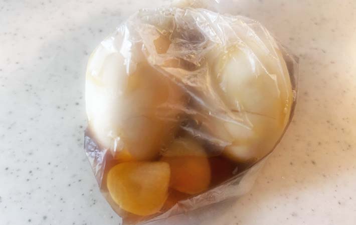 『スタミナ味玉』を作る写真