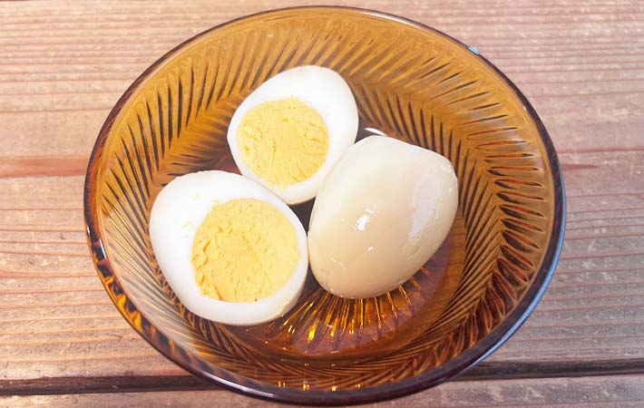 『スタミナ味玉』の完成写真