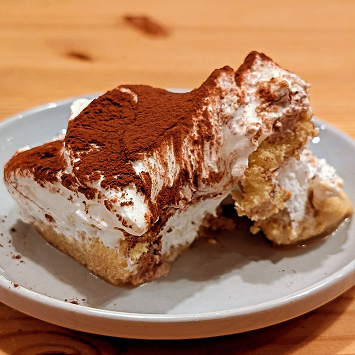 ロールケーキのアレンジの写真