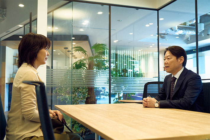 『しあわせな結婚』場面写真