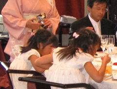 結婚式の写真