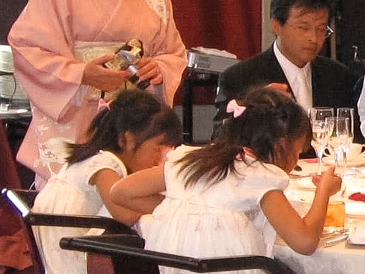 結婚式の写真