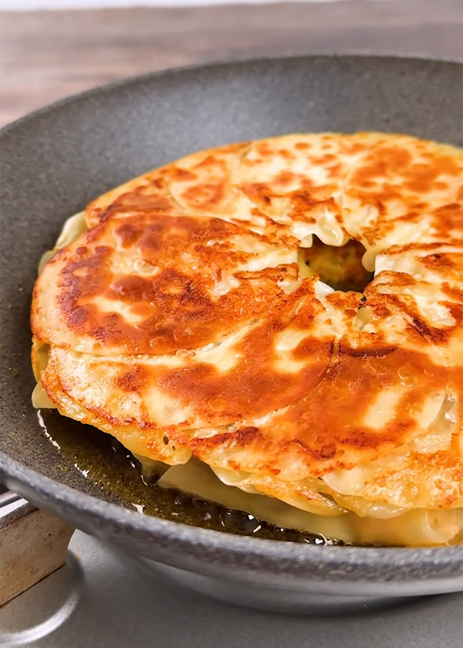 ドーナツ餃子の作り方