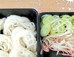 そうめん弁当の写真