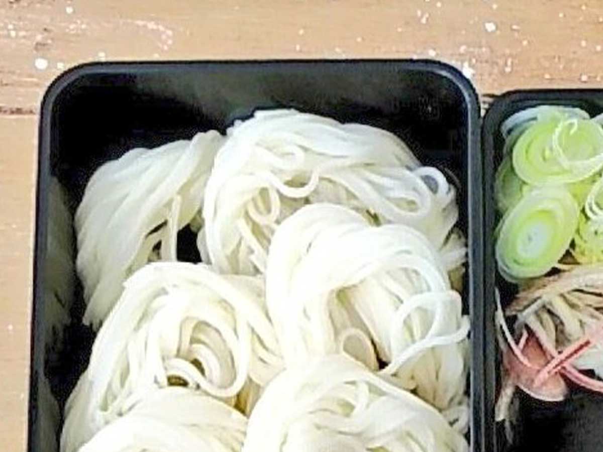 そうめん弁当の写真