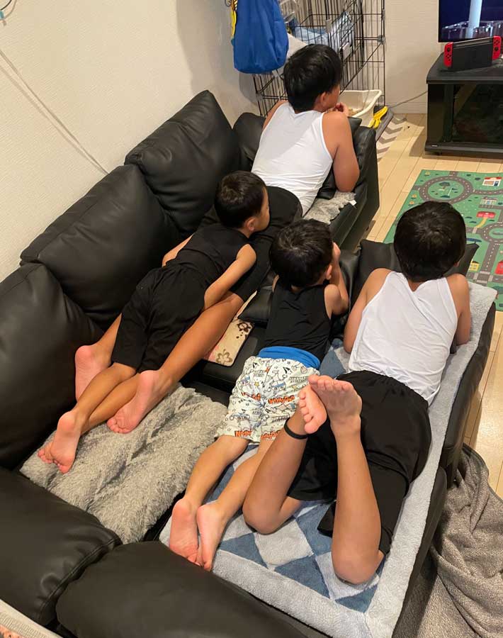 兄弟の写真